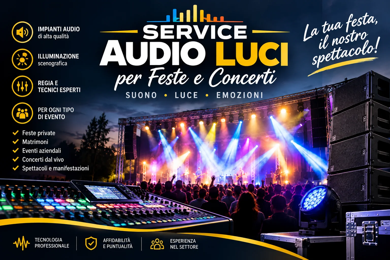 SERVICE AUDIO LUCI
